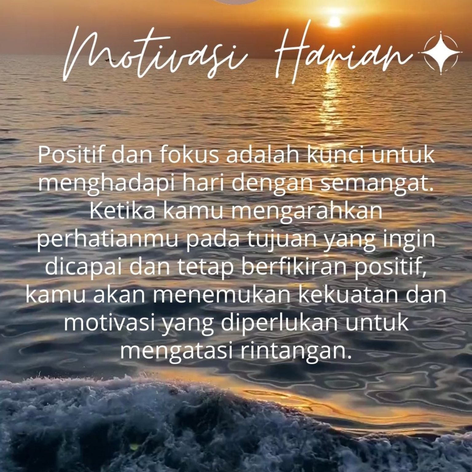 Biru Elegan Kata Mutiara Video Seluler